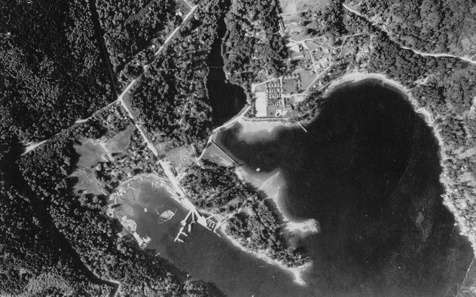 Aerial View of Snug Cove and Deep Bay